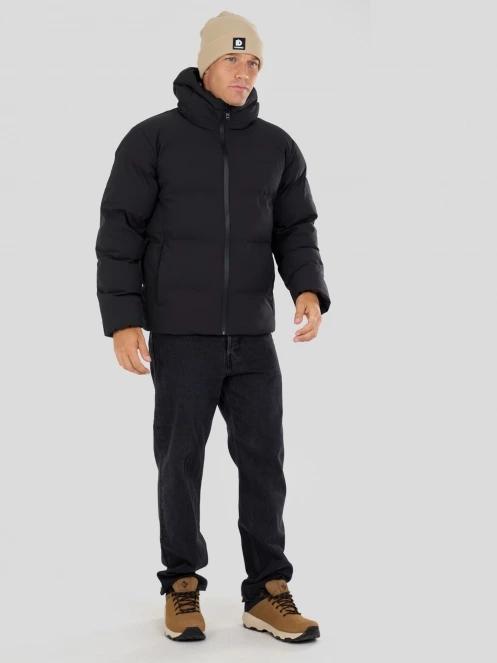 Fundango Newport Puffer Jacket for men in black 4