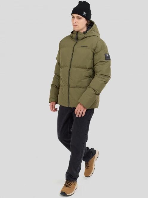 Fundango Ewan II Puffer Jacket for men in oliv 4