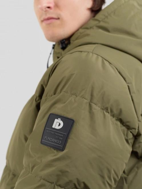 Fundango Ewan II Puffer Jacket for men in oliv 5