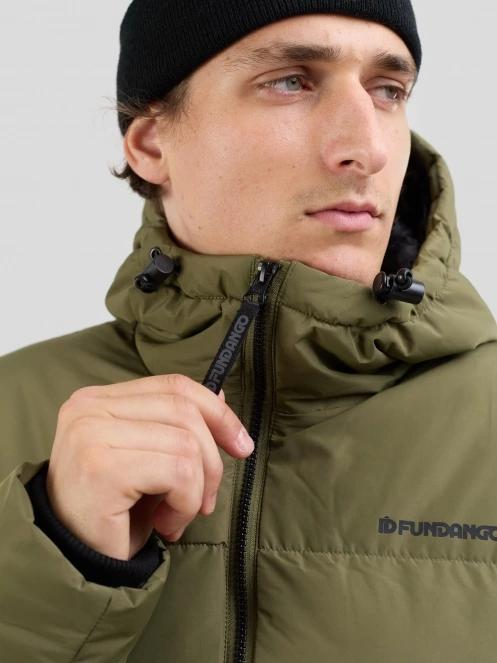 Fundango Ewan II Puffer Jacket for men in oliv 6