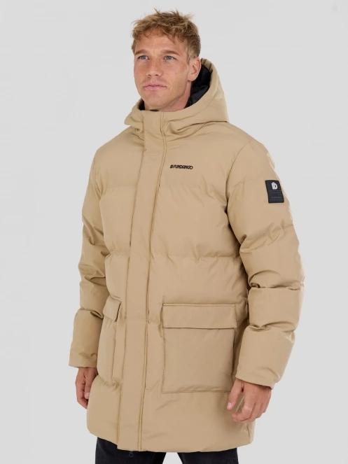 Fundango Nordvik Parka Jacket for men in yellow 2