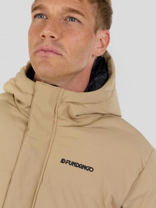 Fundango Nordvik Parka Jacket for men in yellow 5