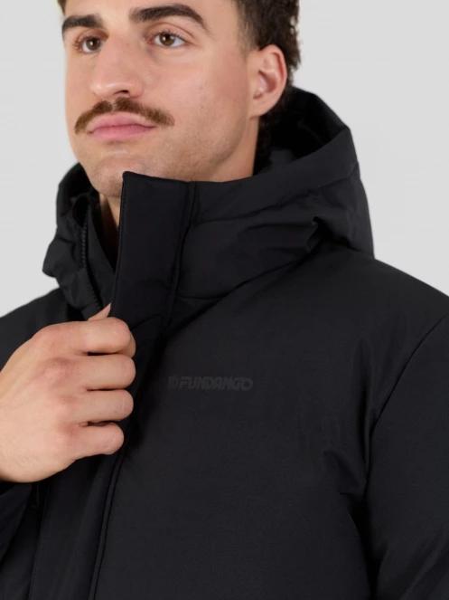 Fundango Nordvik Parka Jacket for men in black 5