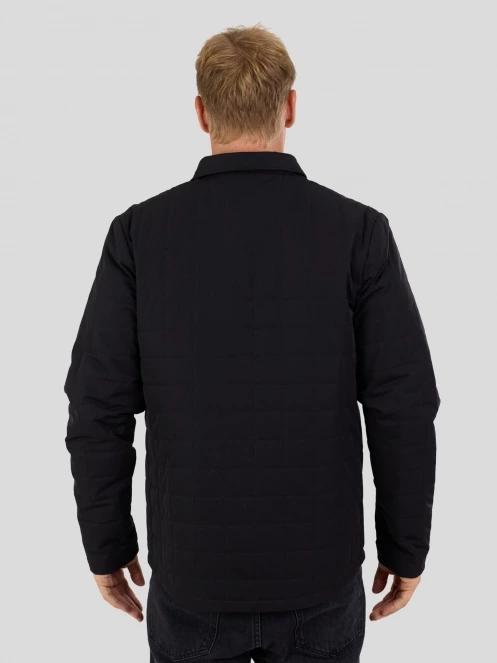 Fundango Grido Padded Shirt Jacket for men in black 3