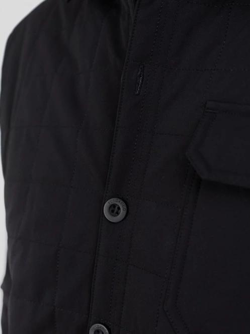 Fundango Grido Padded Shirt Jacket for men in black 5