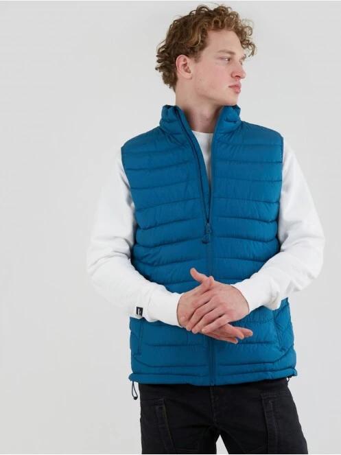 Fundango Hollow Padded Vest for men in green 5