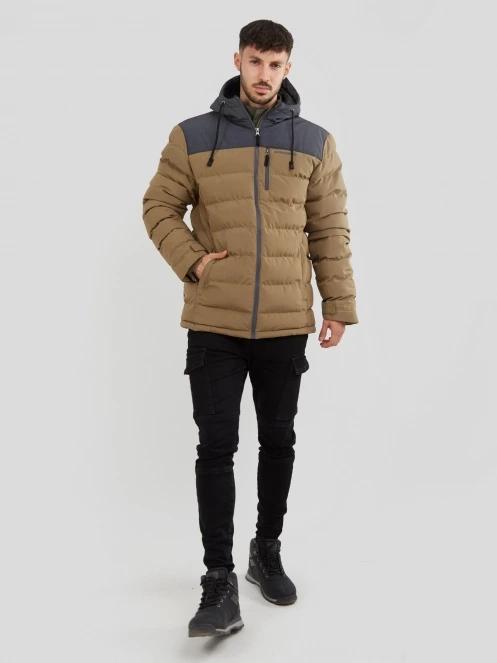 Fundango Passat Padded Jacket for men in oliv 4