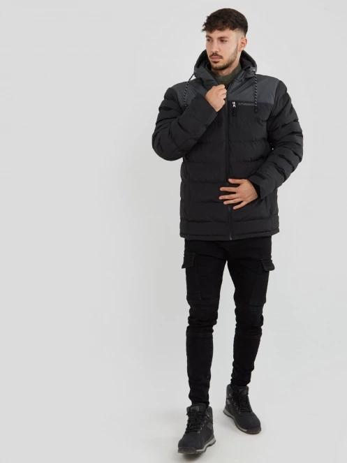 Fundango Passat Padded Jacket for men in black 4