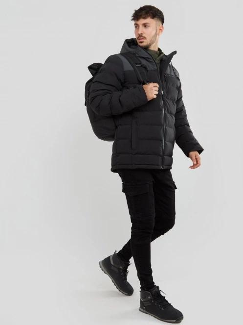 Fundango Passat Padded Jacket for men in black 5