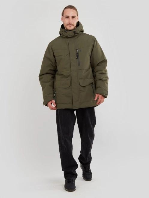 Fundango Perill Parka Jacket for men in oliv 4
