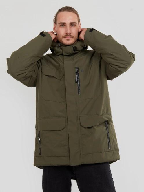 Fundango Perill Parka Jacket for men in oliv 6