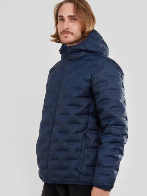 Fundango Smoke Hooded Jacket in blue 2