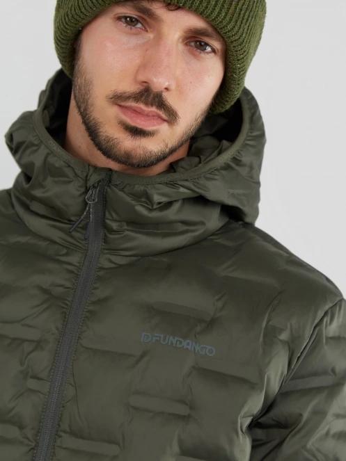 Fundango Smoke Hooded Jacket for men in oliv 6