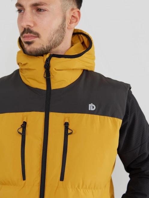 Fundango Laurel Padded Vest for men in yellow 6