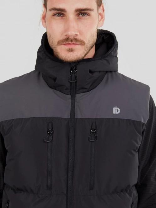 Fundango Laurel Padded Vest for men in black 6