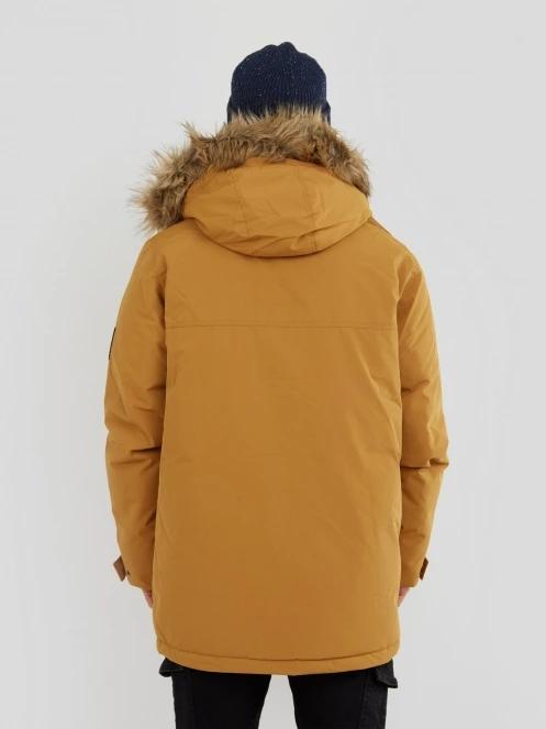 Fundango Spirit Parka Jacket for men in brown 3