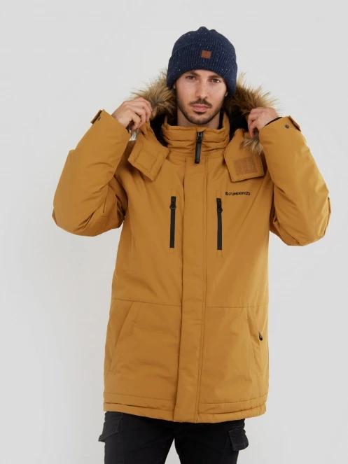 Fundango Spirit Parka Jacket for men in brown 5