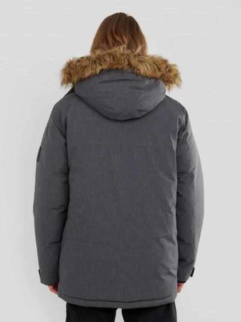 Fundango Spirit Parka Jacket for men in grey 3