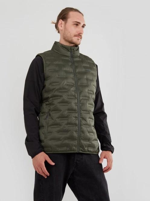 Fundango Smoke Vest for men in oliv 2