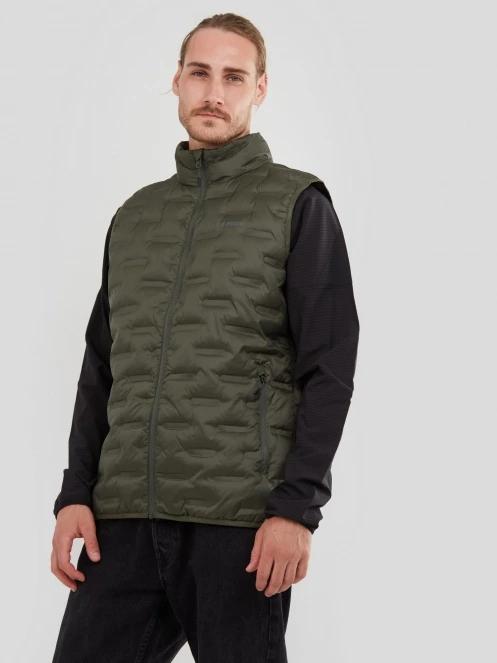 Fundango Smoke Vest for men in oliv 5