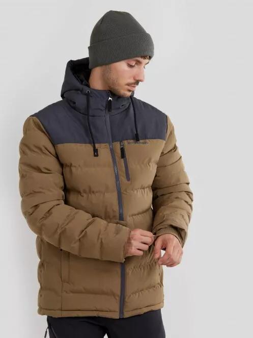 Fundango Passat Padded Jacket for men in brown 4