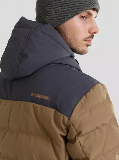 Fundango Passat Padded Jacket for men in brown 5
