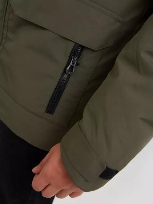 Fundango Perill Parka Jacket for men in oliv 4