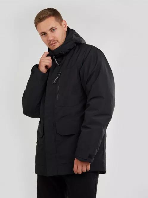 Fundango Perill Parka Jacket for men in black 2