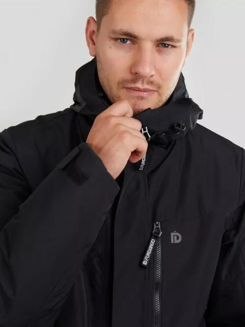 Fundango Perill Parka Jacket for men in black 4
