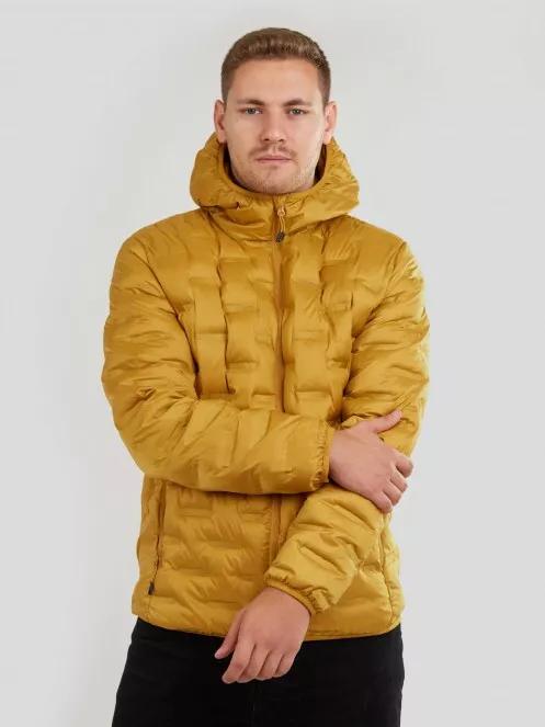 Fundango Smoke Hooded Jacket for men in yellow 2