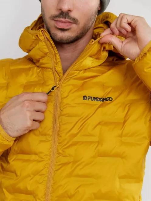 Fundango Smoke Hooded Jacket for men in orange 4