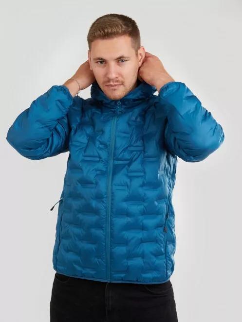 Fundango Smoke Hooded Jacket for men in light blue 4