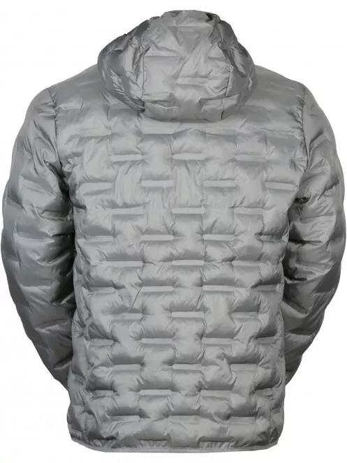 Grey hooded jacket men's clearance