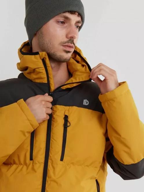 Fundango Navarro Padded Jacket for men in yellow 4