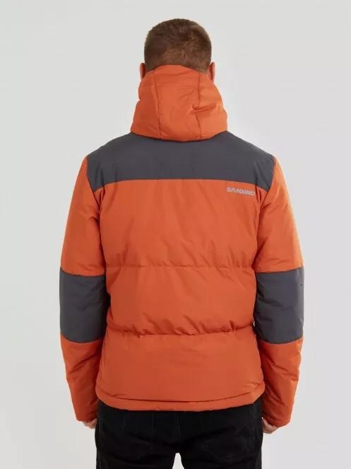 Fundango Navarro Padded Jacket for men in orange 3