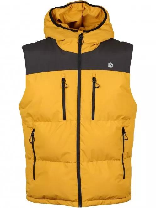 Fundango Laurel Padded Vest for men in yellow 6