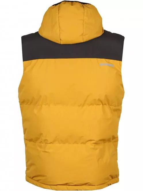 Fundango Laurel Padded Vest for men in yellow 8