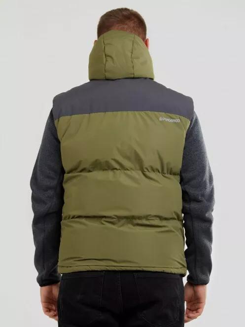 Fundango Laurel Padded Vest for men in oliv 3