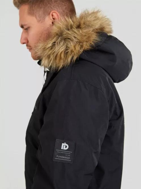 Fundango Spirit Parka Jacket for men in black 4