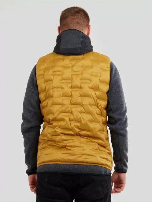 Fundango Smoke Vest for men in yellow 3