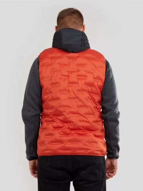 Fundango Smoke Vest for men in orange 3