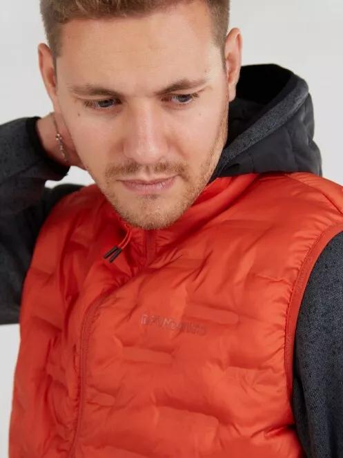 Fundango Smoke Vest for men in orange 4