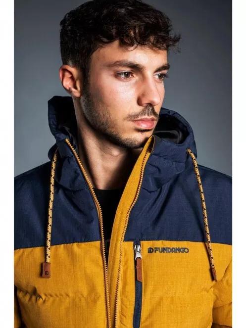 Fundango PASSAT Padded Jacket for men in yellow 3
