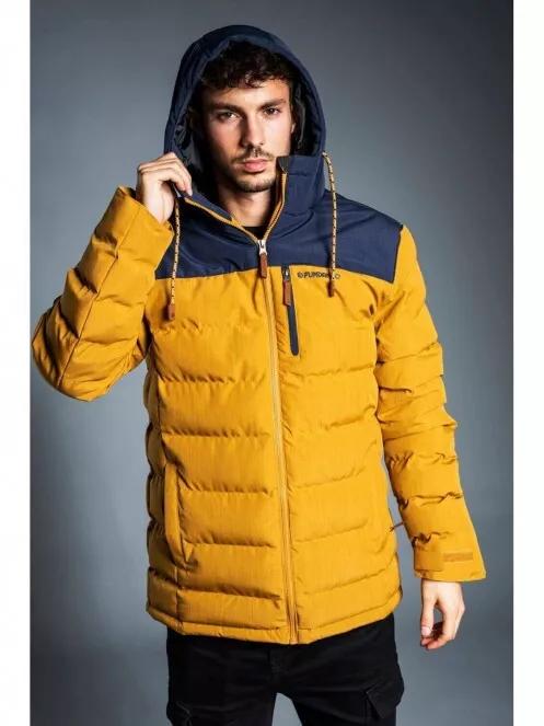 Fundango PASSAT Padded Jacket for men in yellow 6