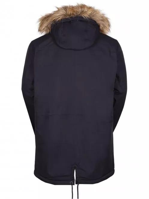 Fundango CORK Parka Jacket men winter coat black Fundango