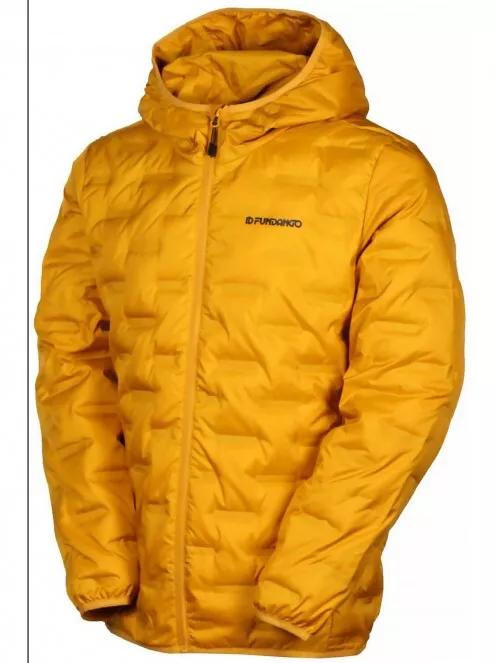 Fundango SMOKE Hooded Down Jacket for men in yellow 6
