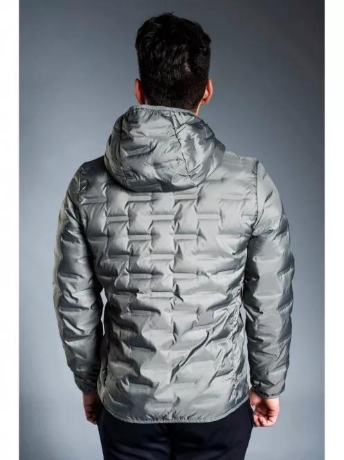 SMOKE Hooded Down Jacket