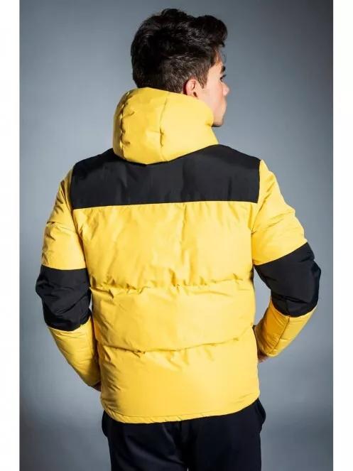 Fundango NAVARRO Padded Jacket men street jacket yellow Fundango