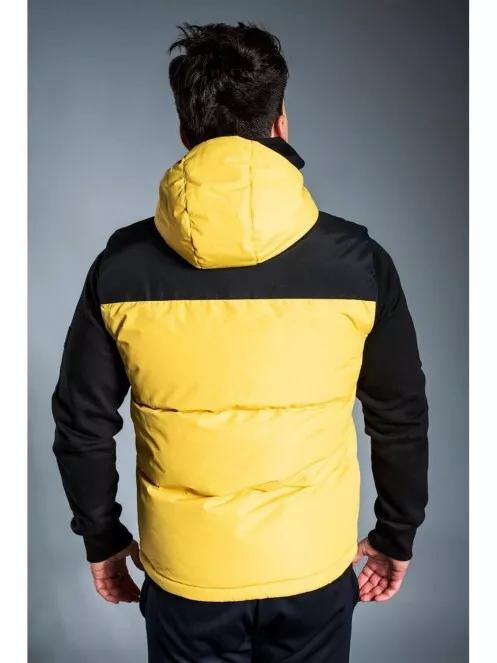 Fundango LAUREL Padded Vest for men in yellow 4