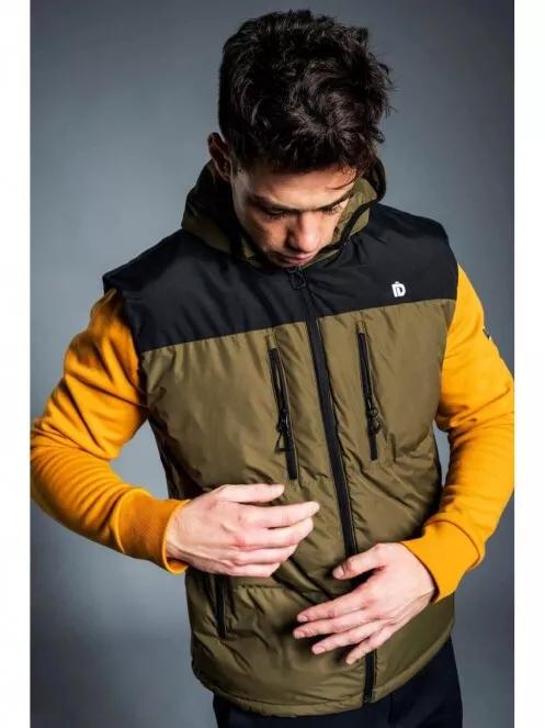 Fundango LAUREL Padded Vest for men in brown 2